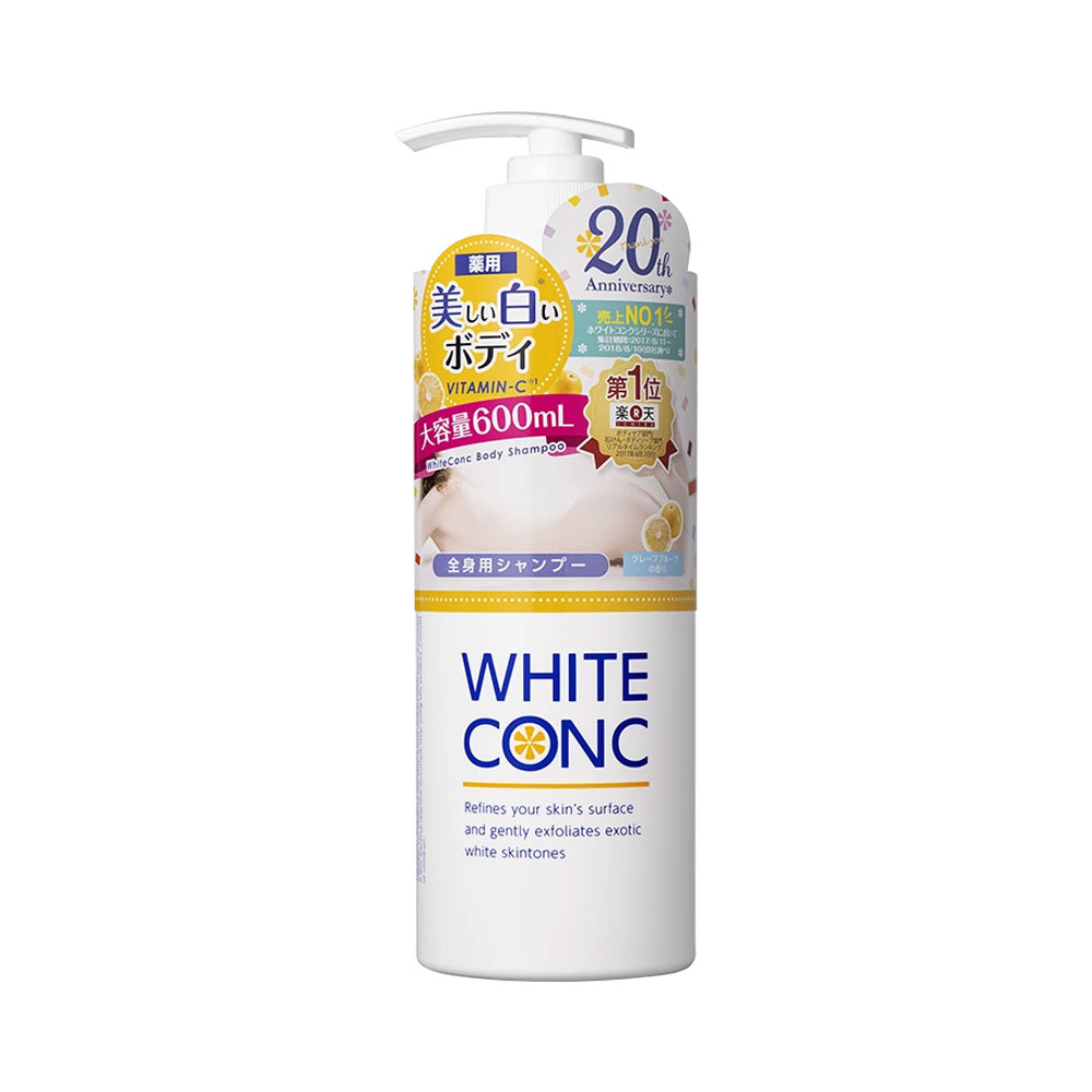 Sữa Tắm Trắng Da White Conc Body Nhật Bản 600ml 360ml 150ml - WhiteConc Body Shampoo vitamin C