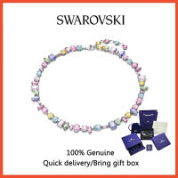 ♈ Swarovski ♈ Dây chuyền nữ thời trang Dây chuyền đá quý pha lê nhiều màu cắt hỗn hợp bạc Sterling S925 Gema Quà tặng Valentine Quà sinh nhật