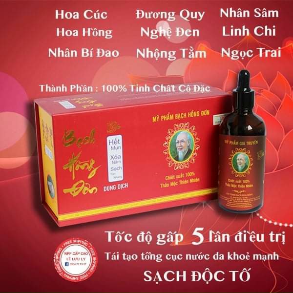 Sản Phẩm Đi.ều T.r.ị Cao Cấp Bạch Hồng Đơn