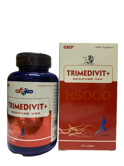 Trimedivit H5000 Lọ 200 viên - Bổ sung vitamin nhóm B - Tủ Thuốc Bảo Châu