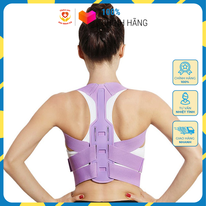 Đai Chống Gù Giúp Thẳng Lưng Dành Cho Người Lớn [Hàng Chính Hãng]