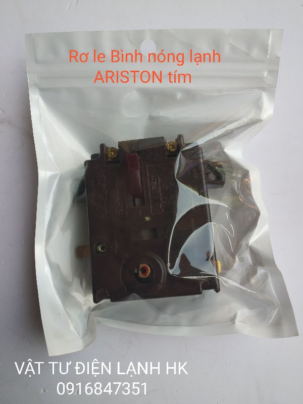 Rơ le bình nóng lạnh ARISTON tím Role Relay BNL - rơ le ariston tím