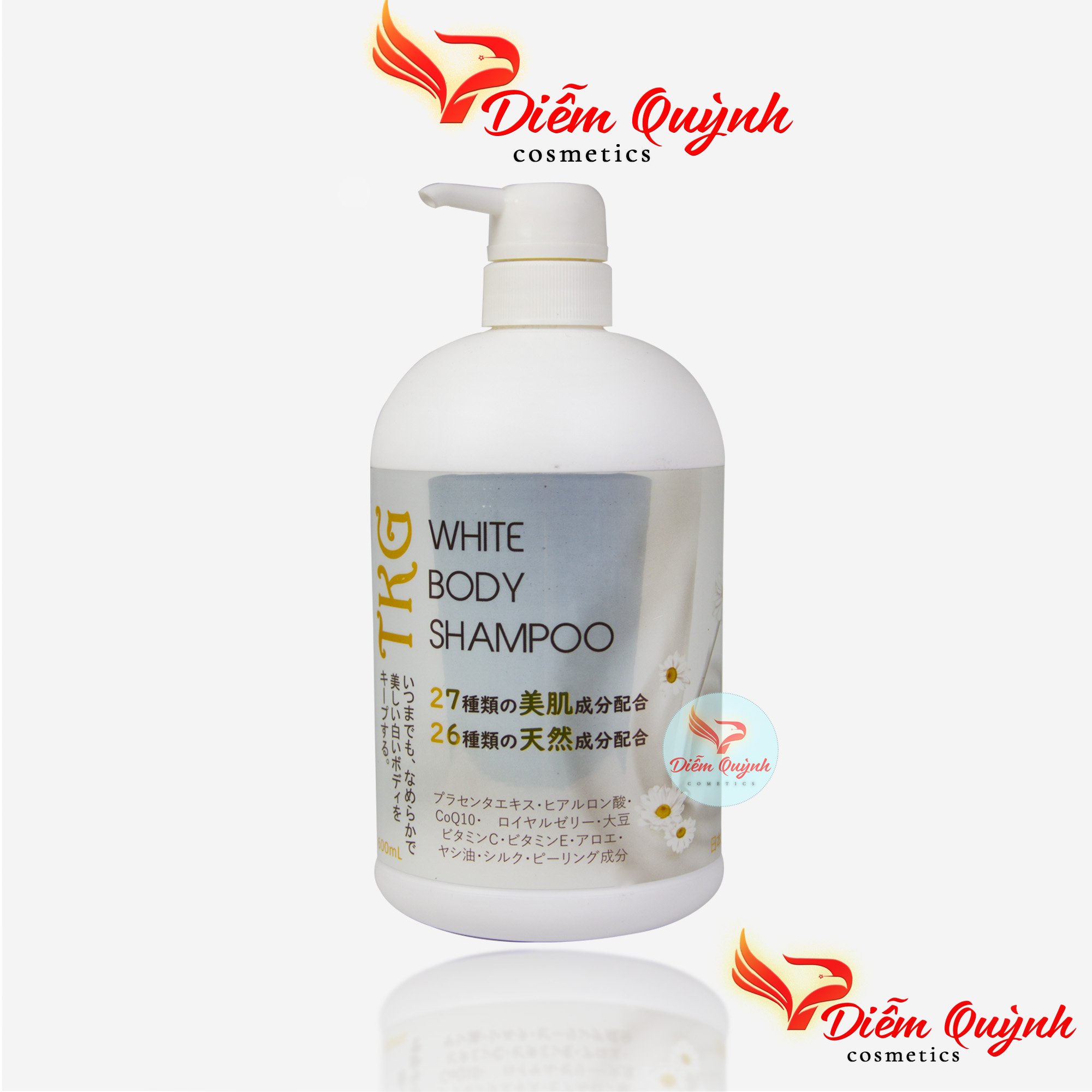 Sữa Tắm Trắng Da Cao Cấp Tkg White Body Shampoo Nhật Bản