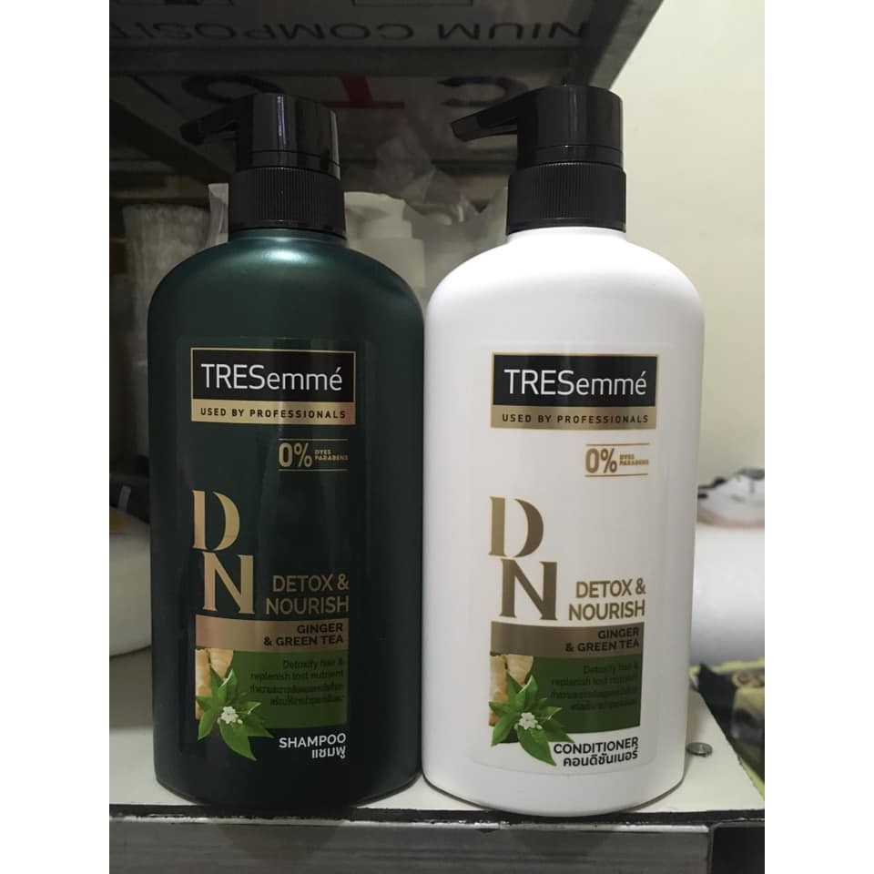 Cặp Dầu Gội + Dầu Xả Tresemme Detox & Nourish 450Ml Sản Phẩm Tốt Chất Lượng Cao Cam Kết Như Hình Độ Bền Cao