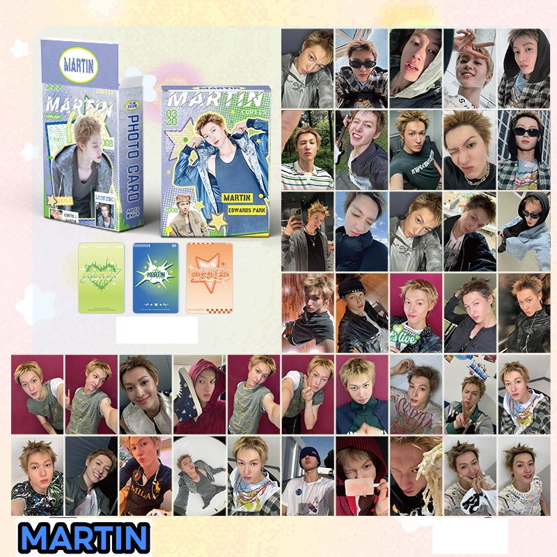 Set 50 photo card unoff Hologram CORTIS - MARTIN 2025