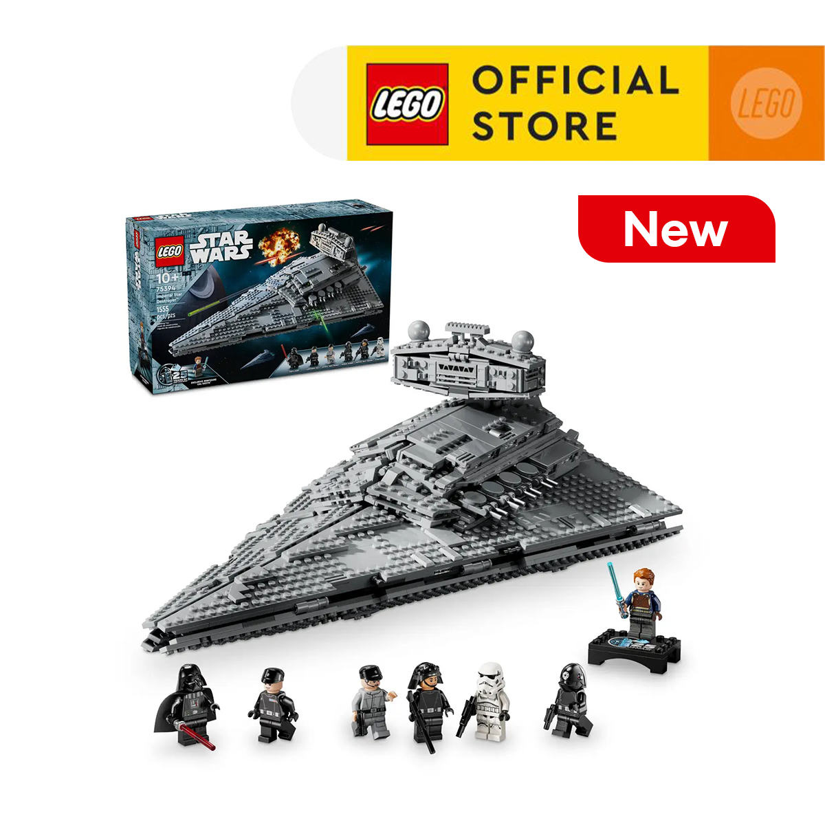 LEGO STAR WARS 75394 Đồ Chơi Lắp Ráp Tàu Chiến Khổng Lồ Của Đế Chế Imperial (1555 chi tiết)