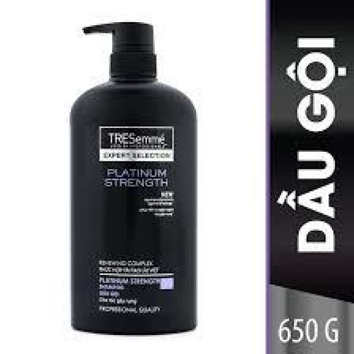 [Hcm]Dầu Gội Tresemme Platinum Strength Cho Tóc Gãy Rụng 650G