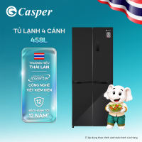 Tủ lạnh nhiều cửa Casper Inverter ProFresh 430L/ 542L - RM-D430GBS/ RM-D542GBS - Ngăn đông mềm - Chính hãng - Bảo hành 2 năm