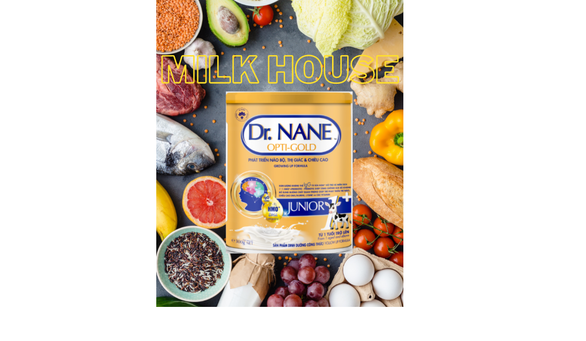 Sữa Bột Dr.Nane OptiGold Junior lon  800G