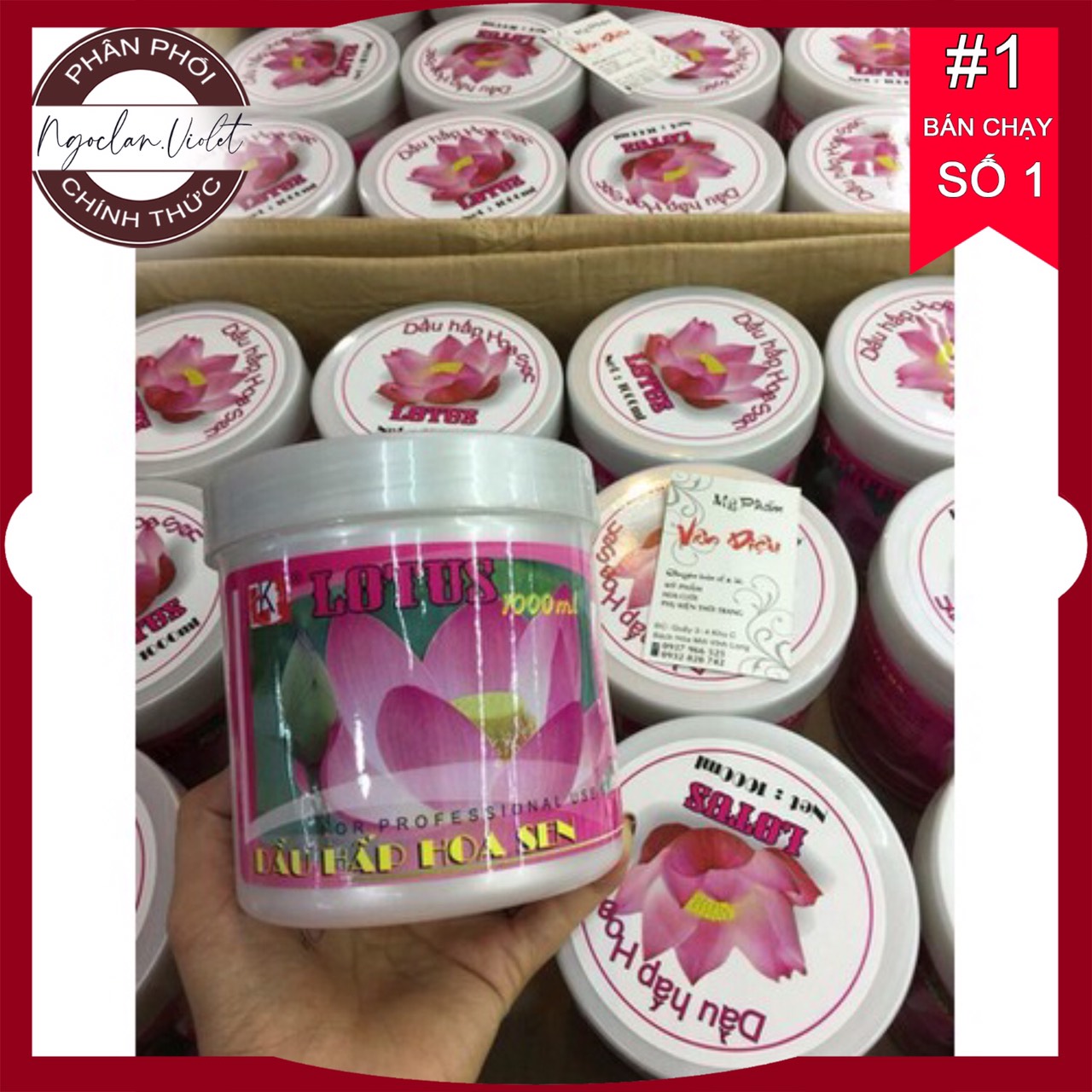 Hấp Ủ Hoa Sen [Chính Hãng] Hấp Dầu Hoa Sen Lotus Thương Hiệu Của Sản Phẩm: Lotus Xuất Xứ Của Sản Phẩm : Việt Nam