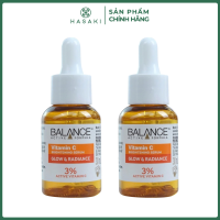 Serum Balance Active Formula Làm Sáng Da Mờ Thâm 30ml Vitamin C Brightening Serum Glow & Radiance Hasaki Sản phẩm chính hãng