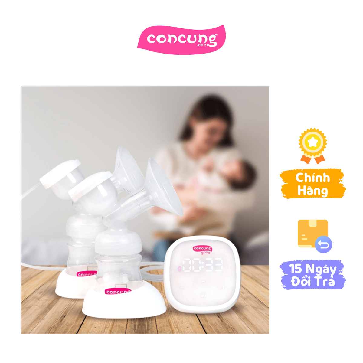 Máy hút sữa điện đôi Concung Good DP Comfort