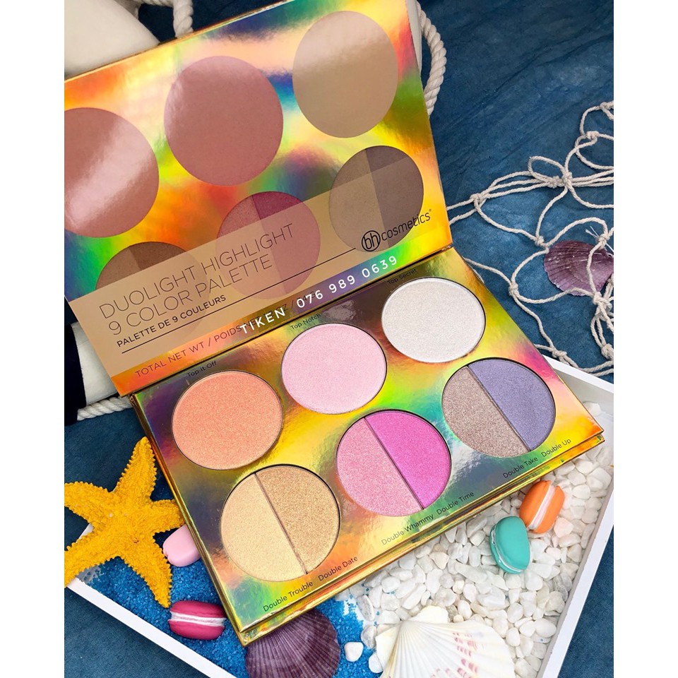 [Hcm]Phấn Bắt Sáng Bh Cosmetics Duolight 9 Color Palette Nhập Khẩu - 4280 Cam Kết Sản Phẩm Đúng Mô Tả Chất Lượng Đảm Bảo An Toàn Đến Sức Khỏe Người Sử Dụng