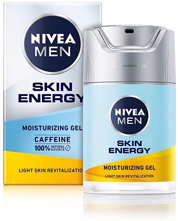 Gel Dưỡng Da Cho Nam Giới Nivea Men Active Enegry Caffeine 50Ml - Đức