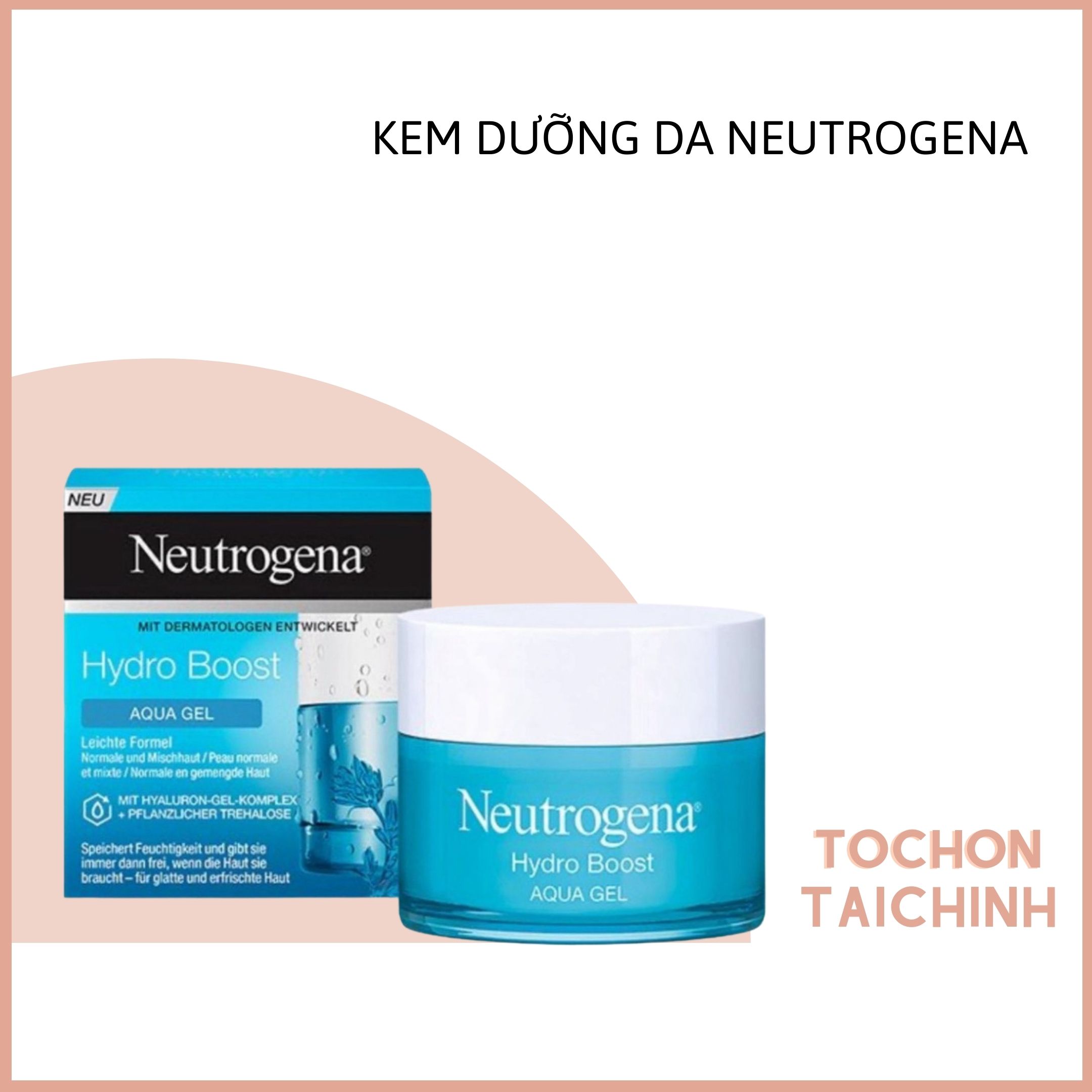 Kem Dưỡng Neutrogena Hydro Boost Aqua ( Water ) Gel / Gel Cream (Tớ Chọn Tài Chính)