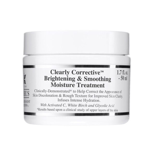 [Hcm]Kem Dưỡng Sáng Da Kiehls Clearly Corrective Brightening And Smoothing Moisture Treatment - 50Ml