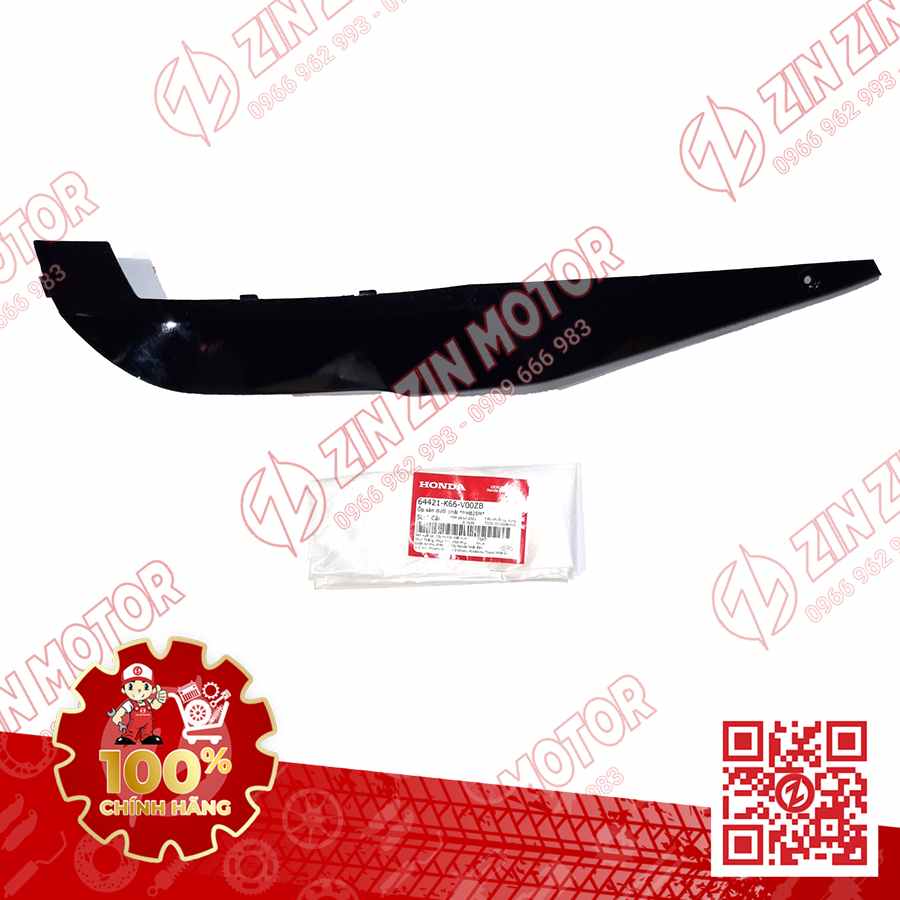 Dàn Áo AB 2016 Dàn Áo Xe Air Blade 125 2016 Xám Đen Phiên Bản Thể Thao Chính Hãng Honda - ZZM