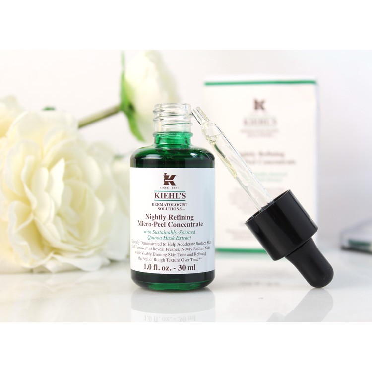 Tinh Chất Trẻ Hóa Da Ban Đêm Kiehl’s Nightly Refining Micro - Peel Concentrate Cam Kết Sản Phẩm Đúng Mô Tả Chất Lượng Đảm Bảo