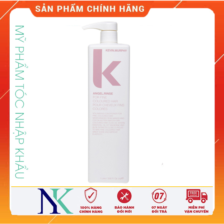 [Hcm]Dầu Xã Kevin.murphy Angel.wash Dành Cho Tóc Nhuộm Yếu Mỏng 1000Ml