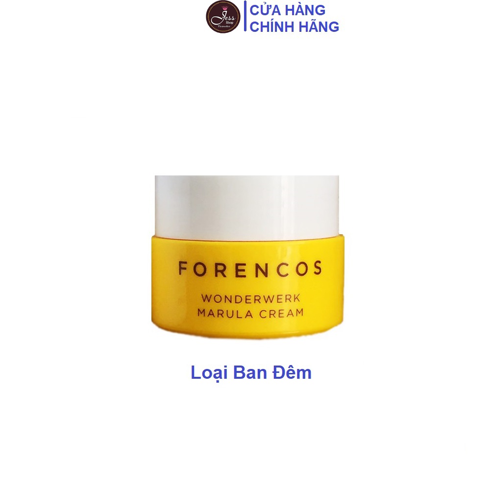 [Mini Size] Kem Dưỡng Trắng Da Forencos Wonderwerk Marula Cream 10Ml (Dùng Ban Đêm)