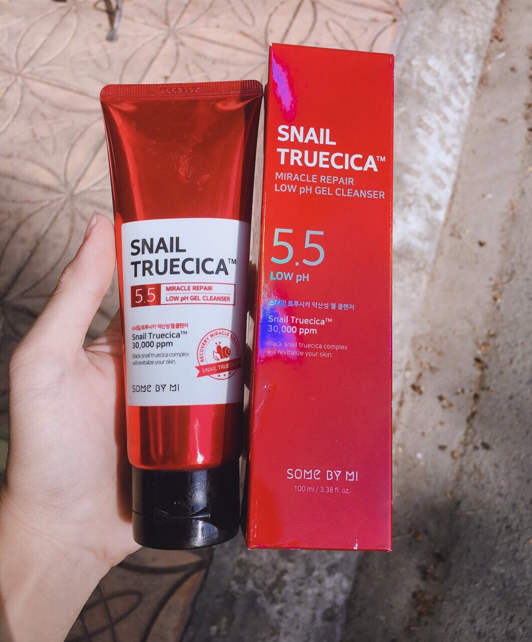 Sữa Rửa Mặt Ốc Sên Snail Truecica 100Ml Giảm Thâm Sẹo Trắng Sáng Da