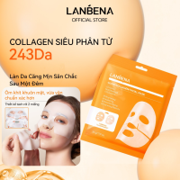 Mặt Nạ Thạch LANBENA Collagen Vitamin C Làm Sáng Giảm Nhăn Chống Lão Hóa Mờ Thâm Sạm Giảm Rãnh Cười Dịu Da Cấp Ẩm Mềm Da Tinh Chất Đậm Đặc 34g