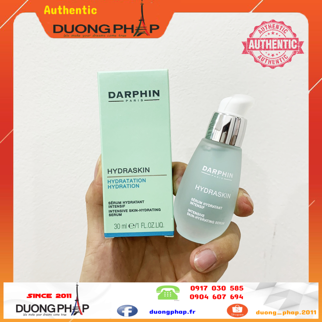 Serum Darphin Hydraskin Dưỡng Ẩm 30Ml