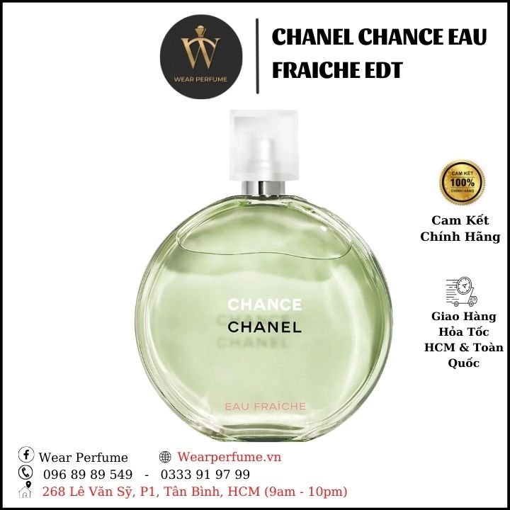 Chanel Chance 5oz Womens Eau de Toilette for sale online  eBay