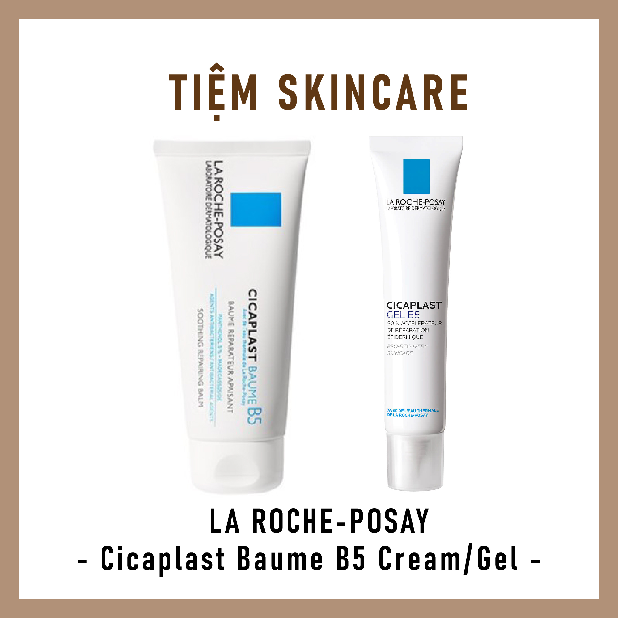 Kem Dưỡng/Gel Dưỡng La Roche Posay B5 Làm Dịu Và Phục Hồi Làn Da Cicaplast Baume B5 (40Ml - 100Ml)