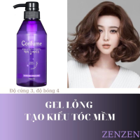 Gel Giữ Nếp Tóc Xoăn Confume Welcos Hàn quốc - 400ml gel vuốt tóc nam nữ  Chính Hãng.