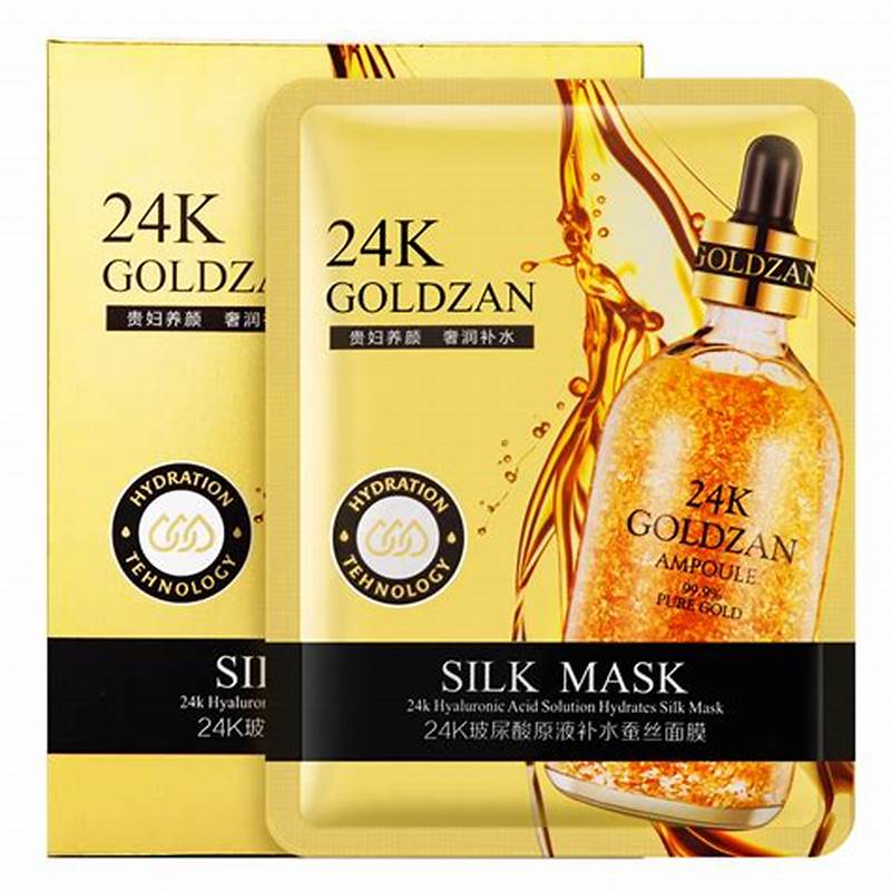 Mặt nạ vàng 24k Goldzan Silk Mask - Hàn Quốc