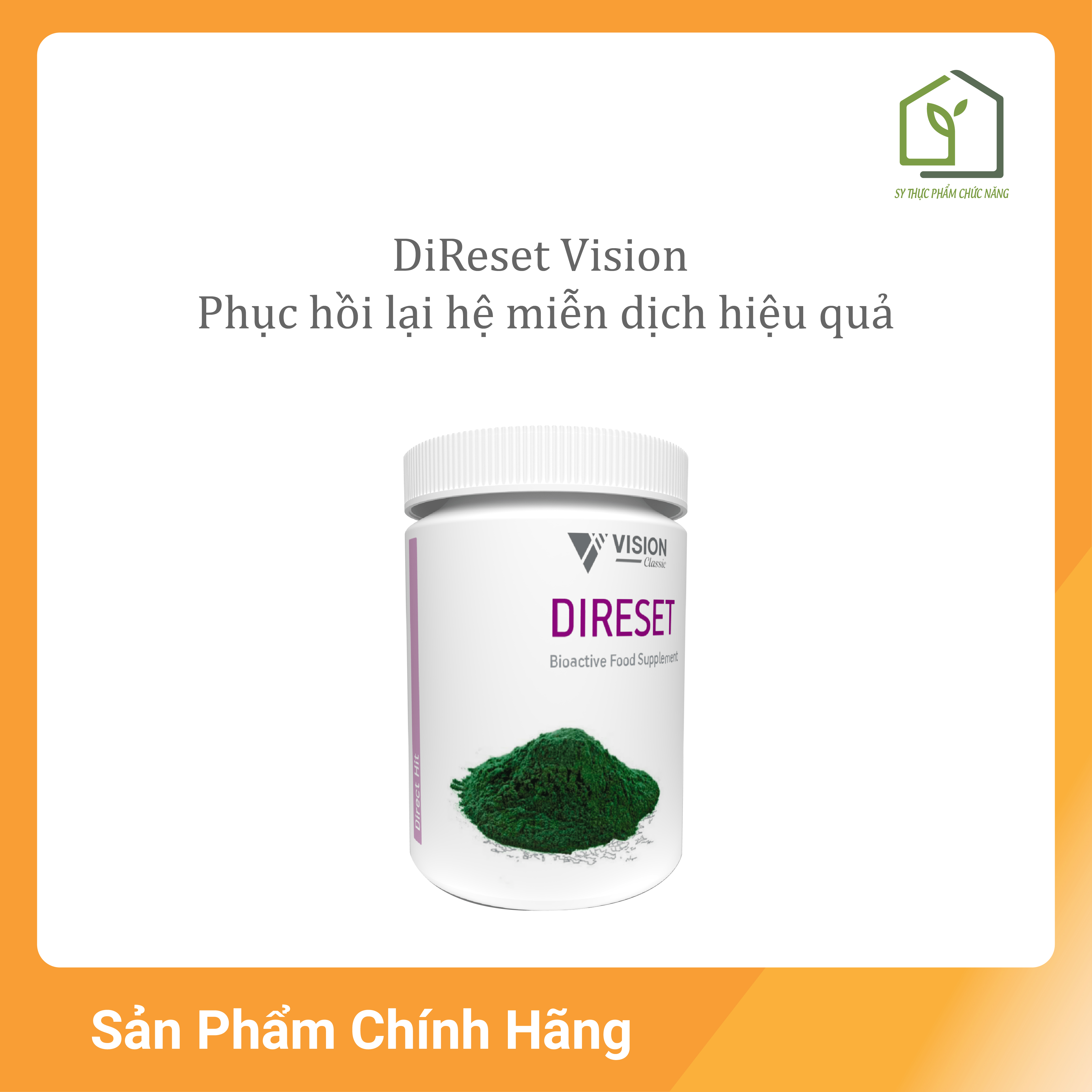 [Hcm]Direset Vision Phục Hồi Lại Hệ Miễn Dịch Hiệu Quả