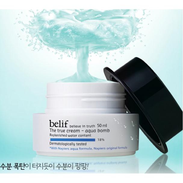 Kem Dưỡng Ẩm Cho Da Dầu Belif The True Cream - Aqua Bom 70% Sản Phẩm Tốt Chất Lượng Cao Cam Kết Như Hình Độ Bền Cao Xin Vui Lòng Inbox Shop Để Được Tư Vấn Thêm