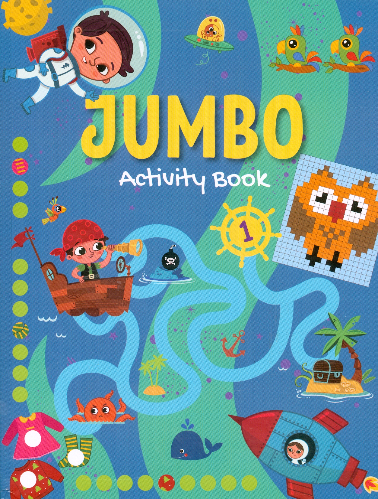 Jumbo Activity Book 1 (Sách tô màu hoạt động khổ lớn 1)