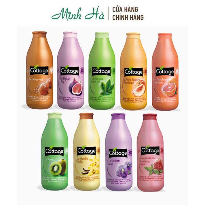 Sữa tắm Cottage Pháp 750ml