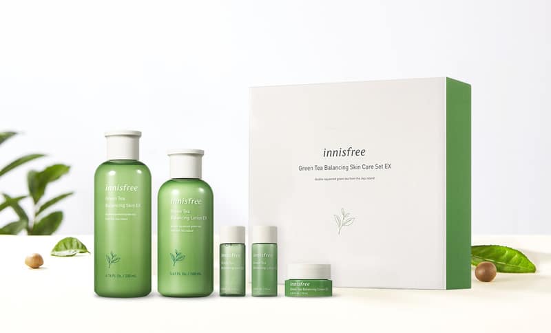 Bộ Dưỡng Da 5 Món Trà Xanh Innisfree