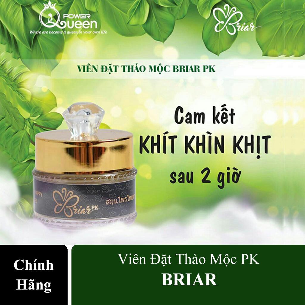 Viên Đặt Se Khít Briar Pk 100% Thảo Dược Thiên Nhiên Cho Cảm Giác Thăng Hoa Giúp Cô Bé Thơm Thoa Như Thỏa Ban Đầu