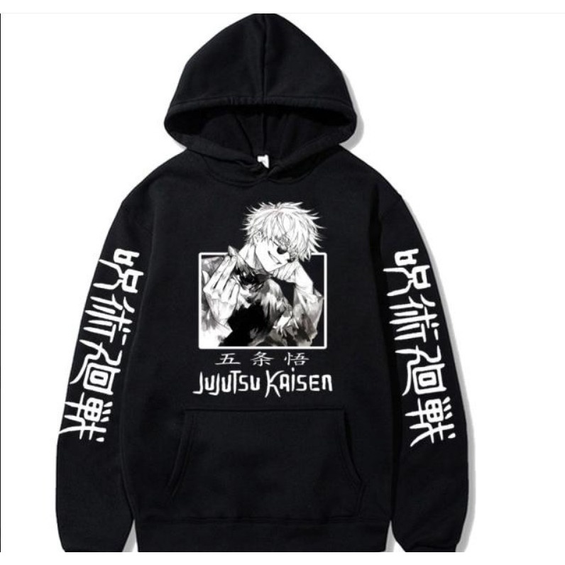 Áo hoodie Jujutsu Kaisen Gojo Satoru - Toge Inumaki - Sukuna anime manga