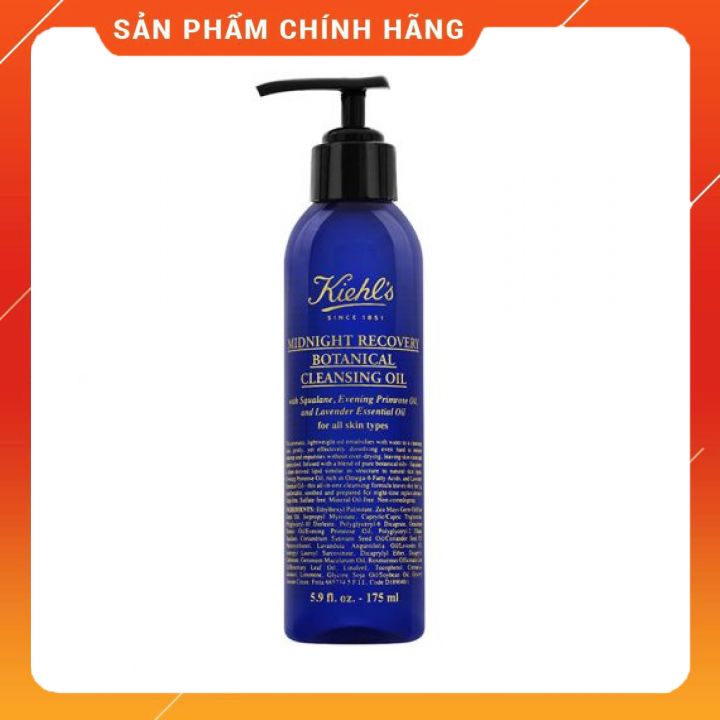 Dầu Tẩy Trang Kiehl’s Midnight Recovery Botanical Cleansing Oil 150Ml