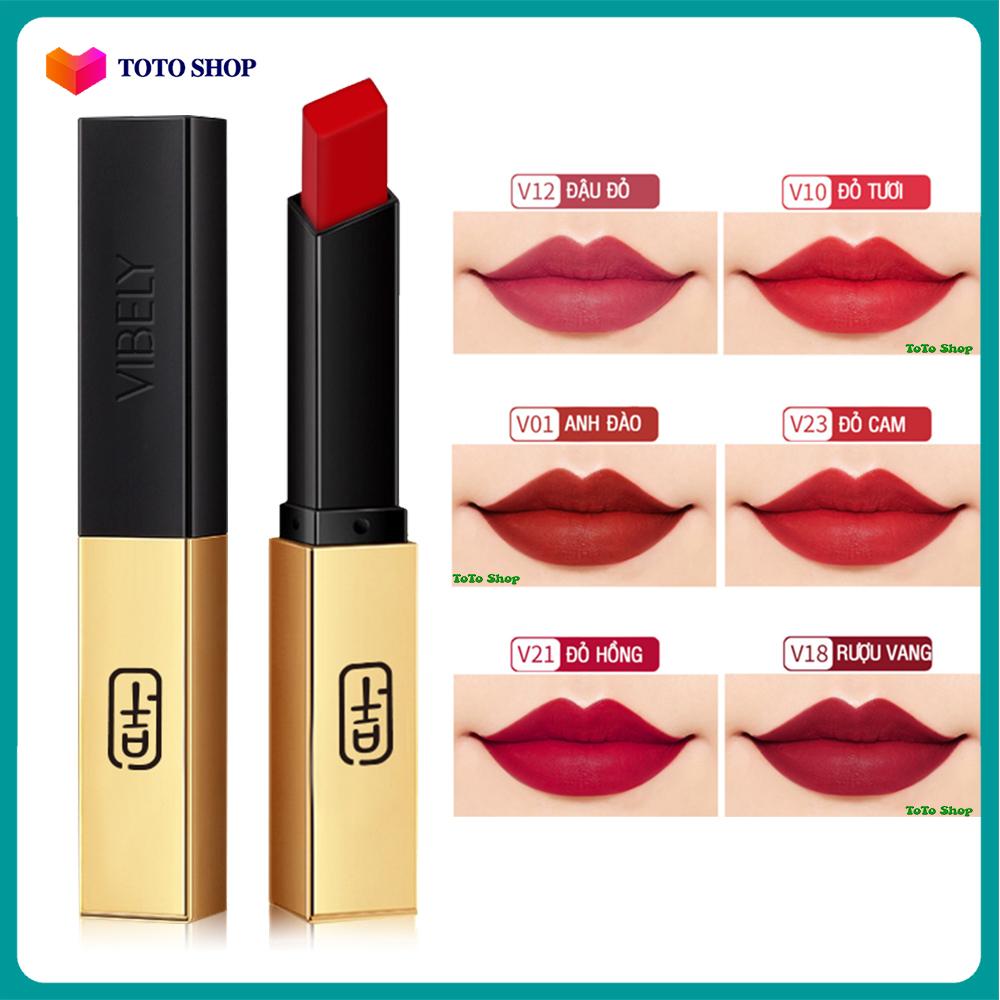 [HCM]Son môi VIBELY cao cấp son kem – [ToTo Shop]