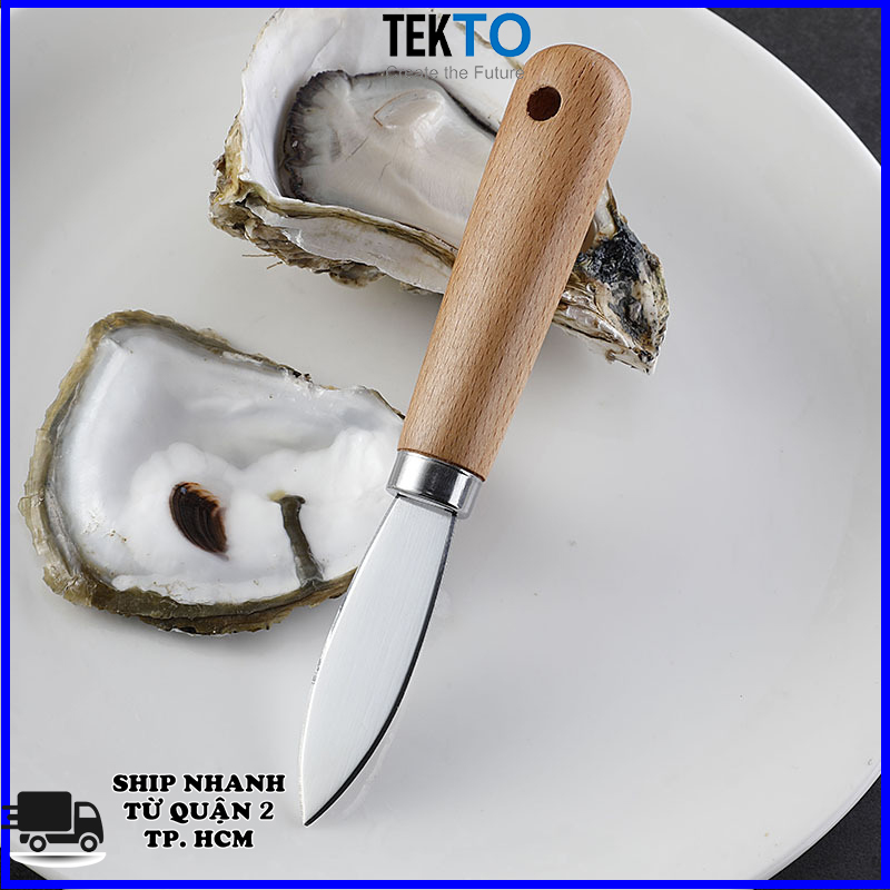 Dao mở vỏ hàu dao tách vỏ hàu dao nạy vỏ hàu chuyên dụng với tay cầm cán dài - 121