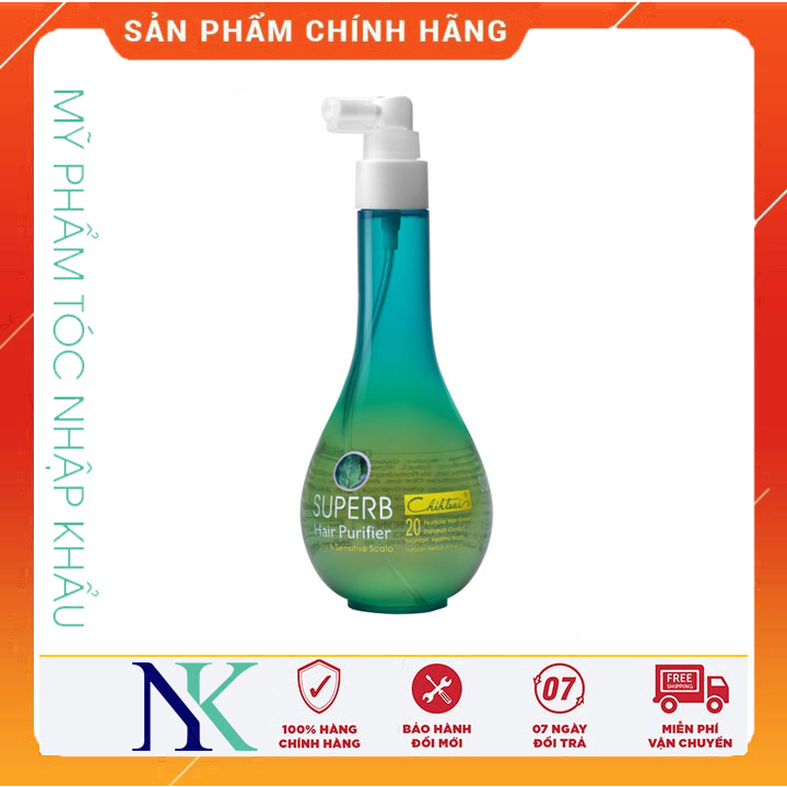 [Hcm]Tinh Dầu Dành Cho Tóc Gàu No20 Chihtsai Superb Hair Purifier 200Ml