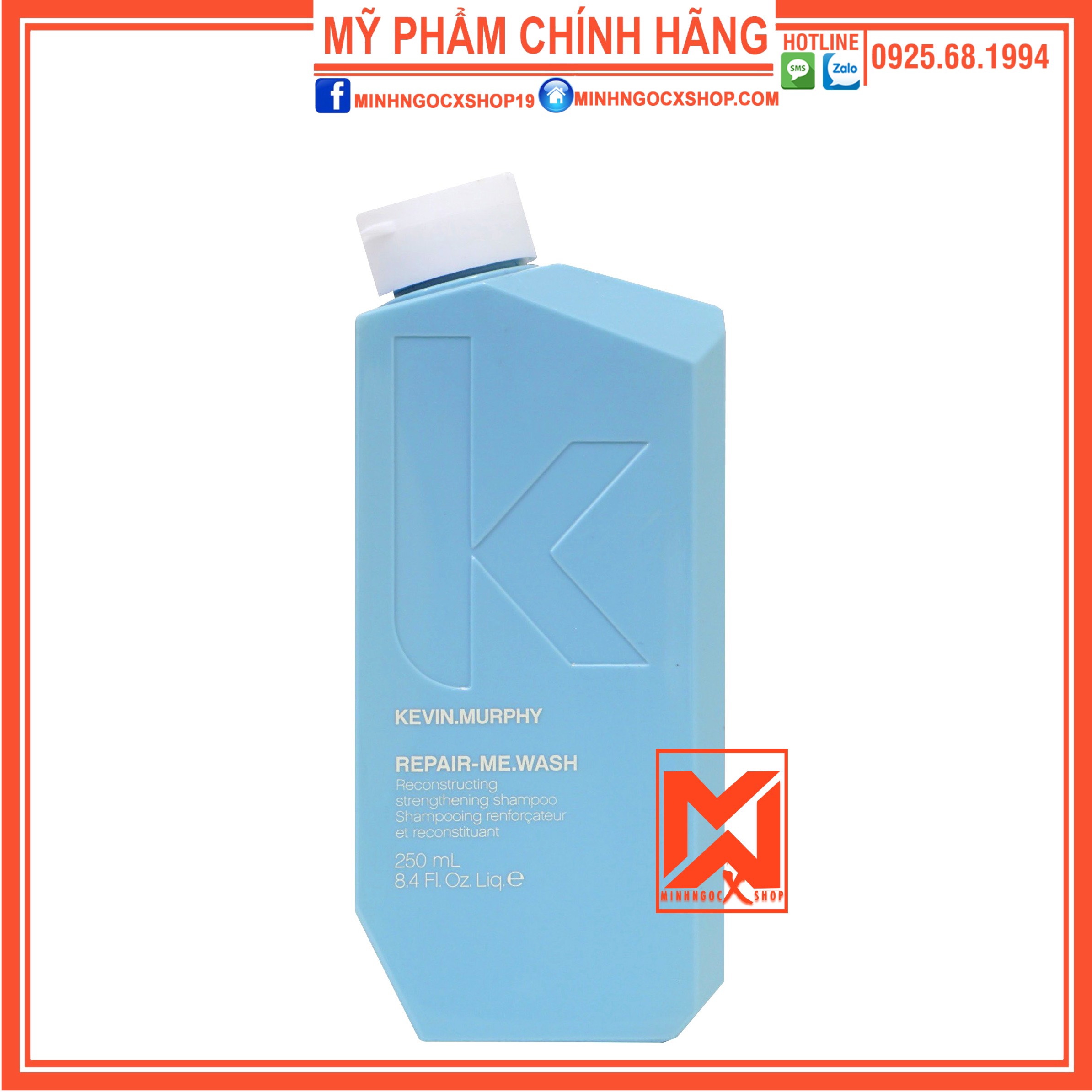 Dầu Gội Phục Hồi Hư Tổn Kevin Murphy Repair Me Wash 250Ml Chính Hãng