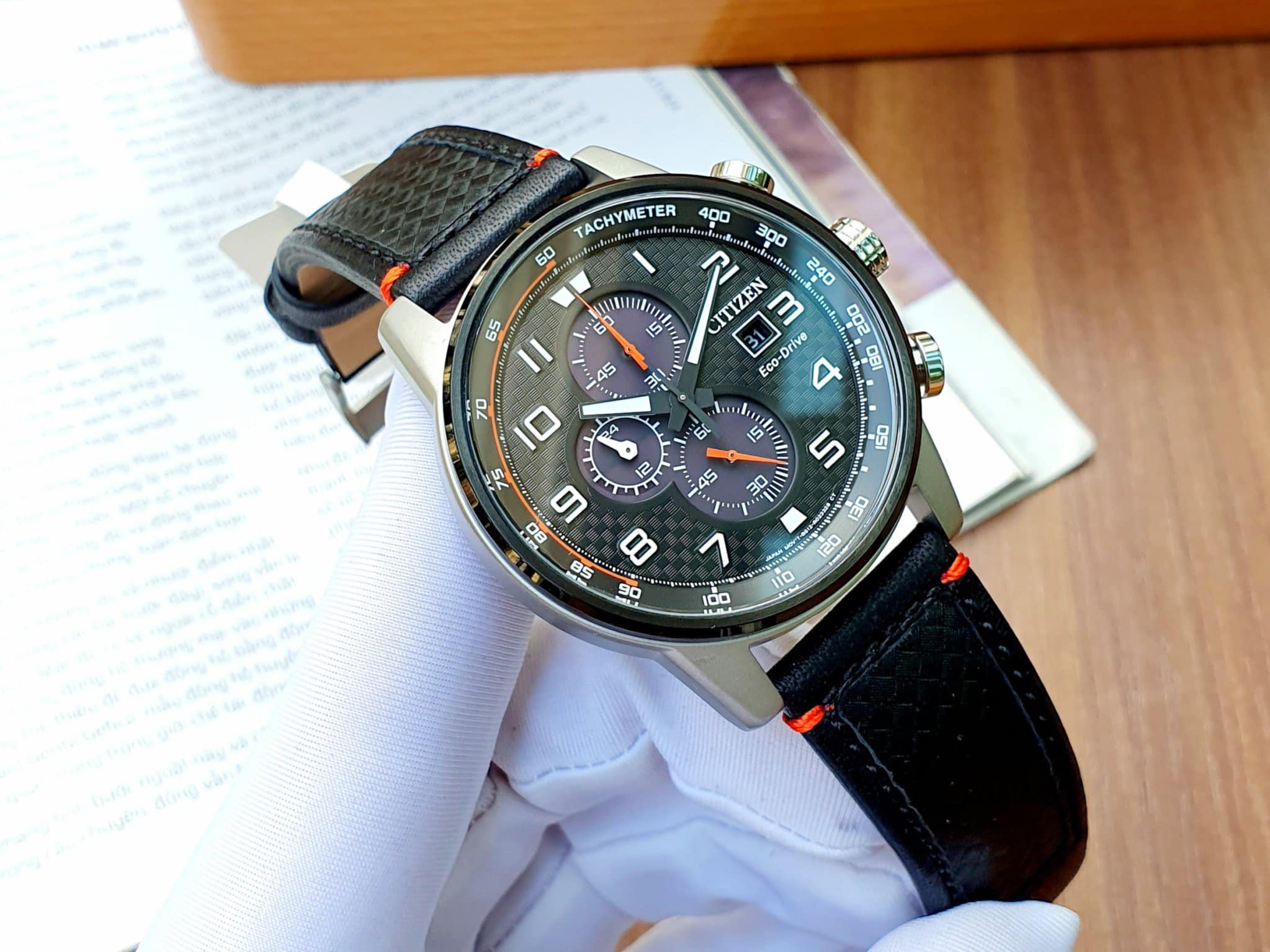Đồng hồ Nam chính hãng Citizen Primo CA0681-03E Size 45