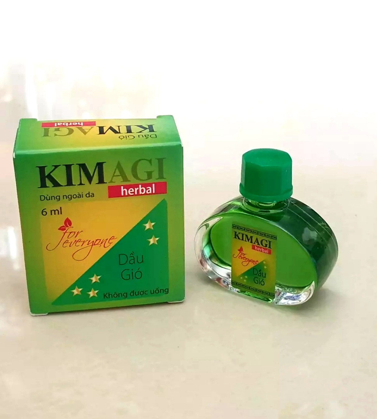 [Hcm]Dầu Gió Kimagi Herbal - Sản Phẩm Của Cty Dược Agimexpharm