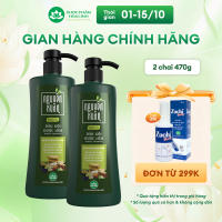 Combo 2 chai Dầu gội dược liệu Nguyên Xuân dưỡng tóc 470g - Tặng thêm 50g giá không đổi