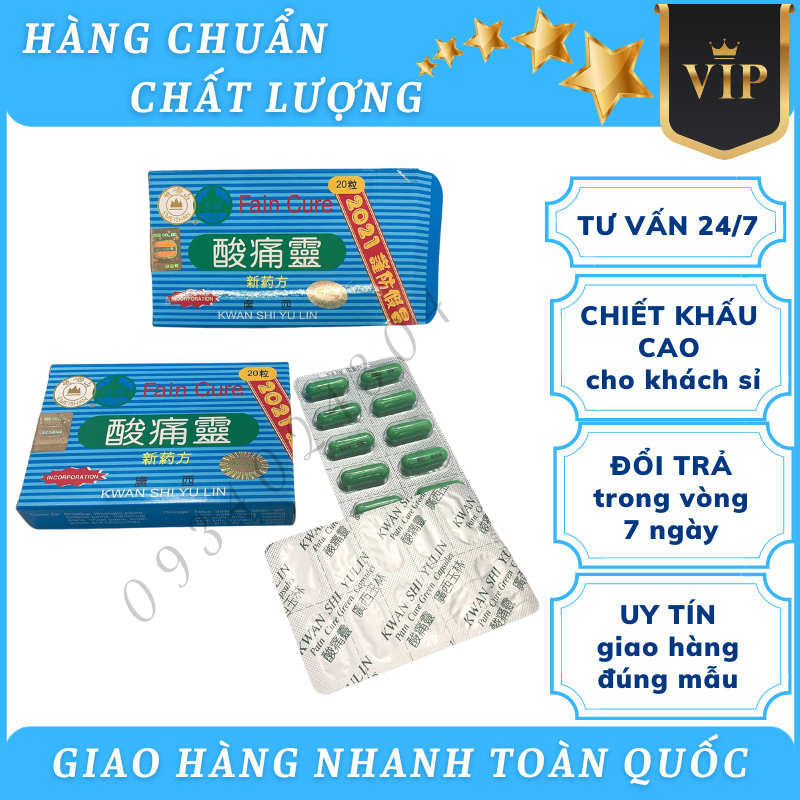 Fain cure kwan shi yulin toan thống linh Đài Loan tem bầu -Hỗ trợ xương khớp [DP Nội Ngoại Nhập]