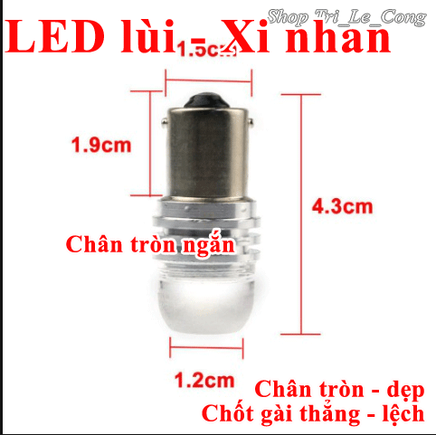 LED lùi Innova Bóng đèn de xe hơi ô tô màu trắng siêu sáng 1156 T20 12V xi nhan báo rẽ cho Toyota Vi