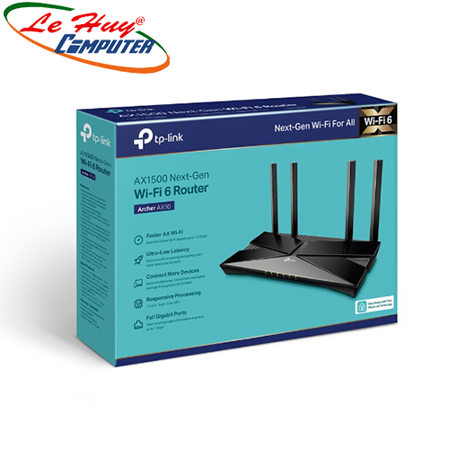 Bộ phát wifi 6 TP Link Archer AX10 AX1500Mbps