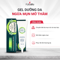 Kem Giảm Mụn Mủ Mụn Bọc Mụn Viêm Mụn Trứng Cá Acnevir Santafa ( Xanh )- Tuýp 10gr